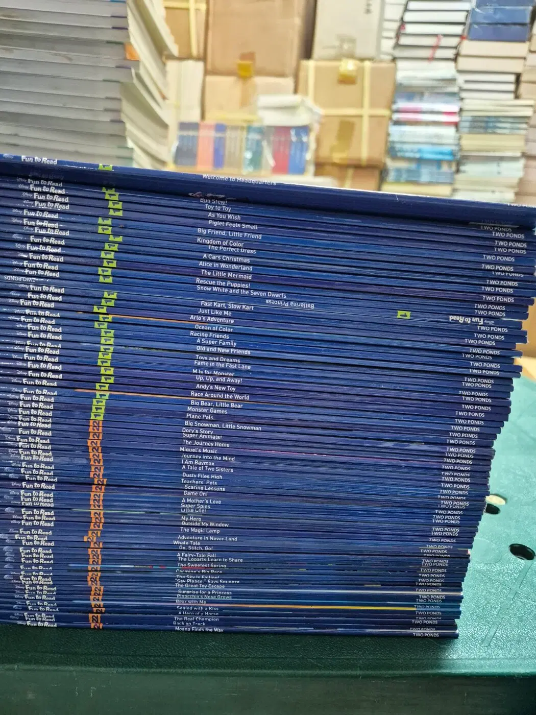 디즈니 펀투리드(Fun to Read) 투판즈 66권 세트 어린이영어 중고책