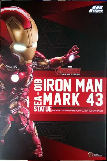 BEAST KINGDOM EGG ATTACK IRON MAN MARK 43 / STATUE EA018