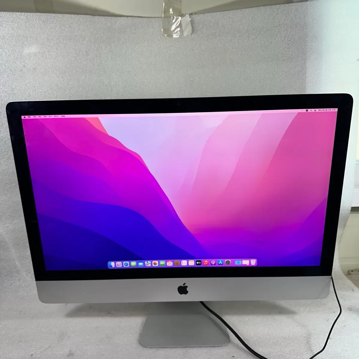 2015 27인치 i5 24G 1TB 애플 아이맥