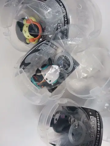 산리오 솔리드 스타일 메지루시 액세서리 3종 세트