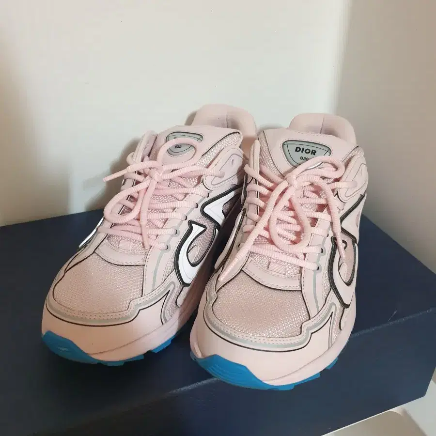 43 디올 B35 핑크 스니커즈 신발