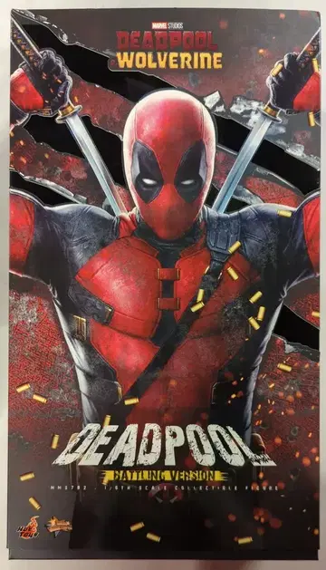HOTTOYS MOVIE MASTERPIECE DEADPOOL / BATTLING VERSION MMS782
