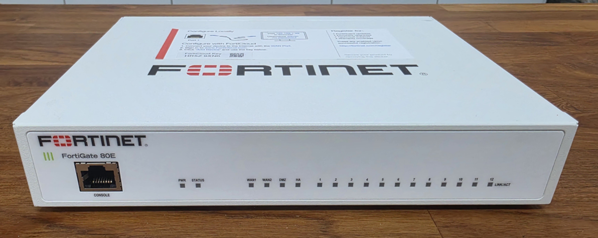 포티넷 방화벽 / Fortigate-80E (FG-80E)