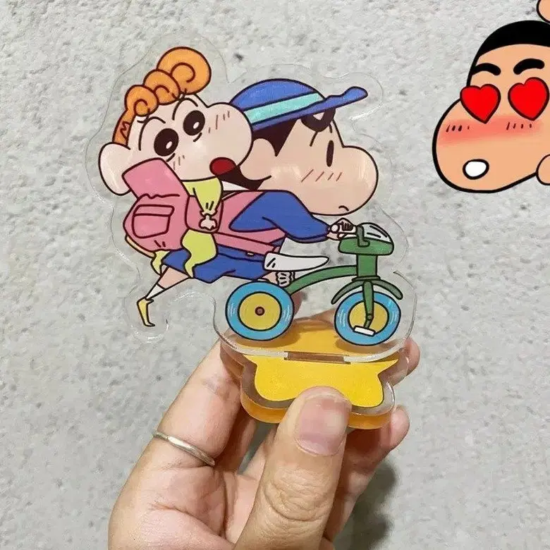 새상품 짱구는못말려 아크릴 스탠딩 피규어