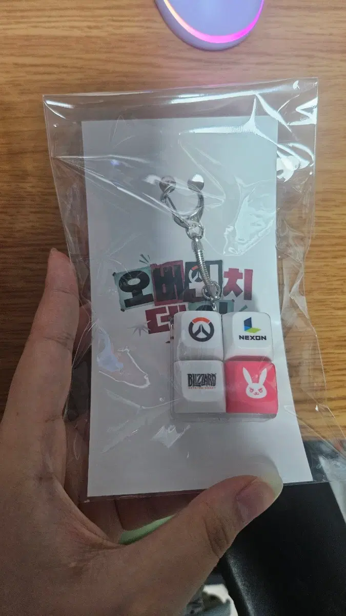 (미개봉)오버워치 데이 4구 디바 키캡