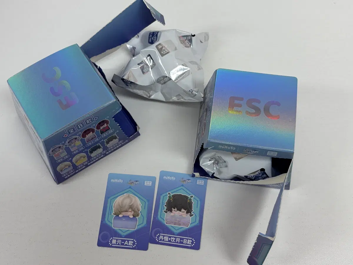 붕괴 스타레일 ESC 키캡 피규어 단항 음월 경원 미개봉 새상품