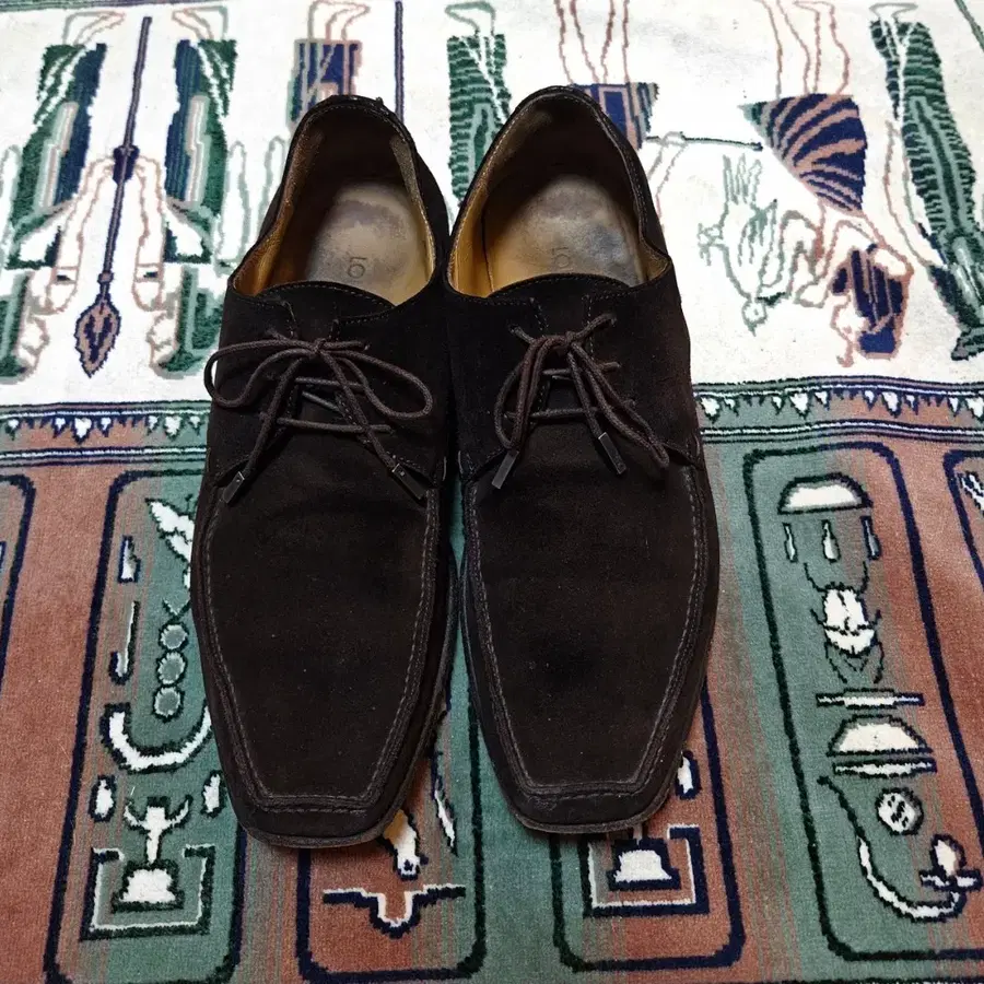 루이비통 빈티지 브라운 스웨이드 로퍼40.5 size(255-260)