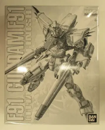 반다이 MG 1/100 기동전사 건담 F91 건담 F91 Ver.2.0 [티타늄 피니쉬]