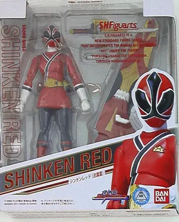 반다이 S.H.Figuarts 사무라이전대 신켄저 신켄 레드 시바 카오루