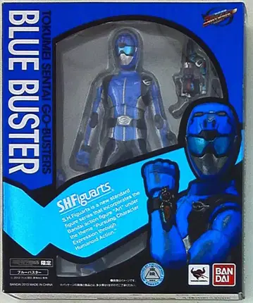 반다이 S.H.Figuarts 특명전대 고버스터즈 블루 버스터
