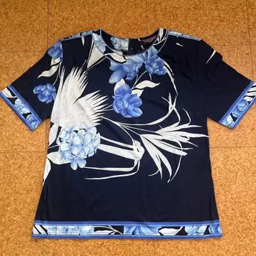 LEONARD FASHION 꽃무늬 반팔 티셔츠