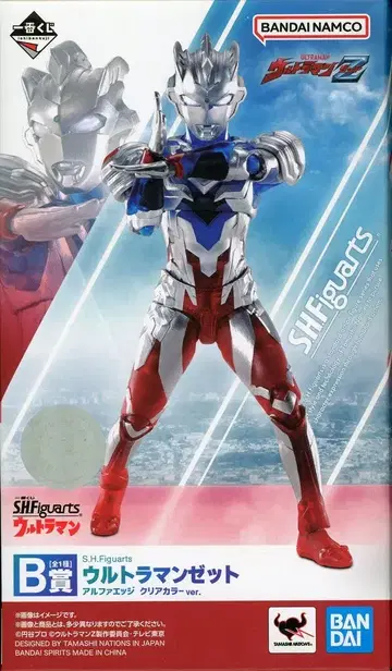 BANDAI SPIRITS 제일복권 S.H.Figuarts 울트라맨 B상 울트라맨 Z 알파 엣지 클리어 컬러ver. S.H.Figuarts