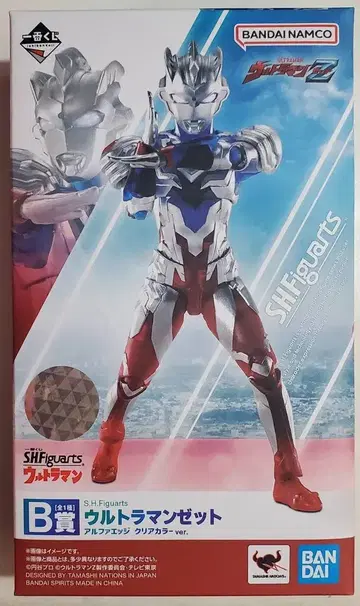 BANDAI SPIRITS 제일복권 S.H.Figuarts 울트라맨 B상 울트라맨 Z 알파엣지 클리어컬러ver. S.H.Figuarts
