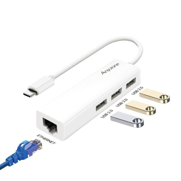 C타입 USB2.0 4포트 멀티허브