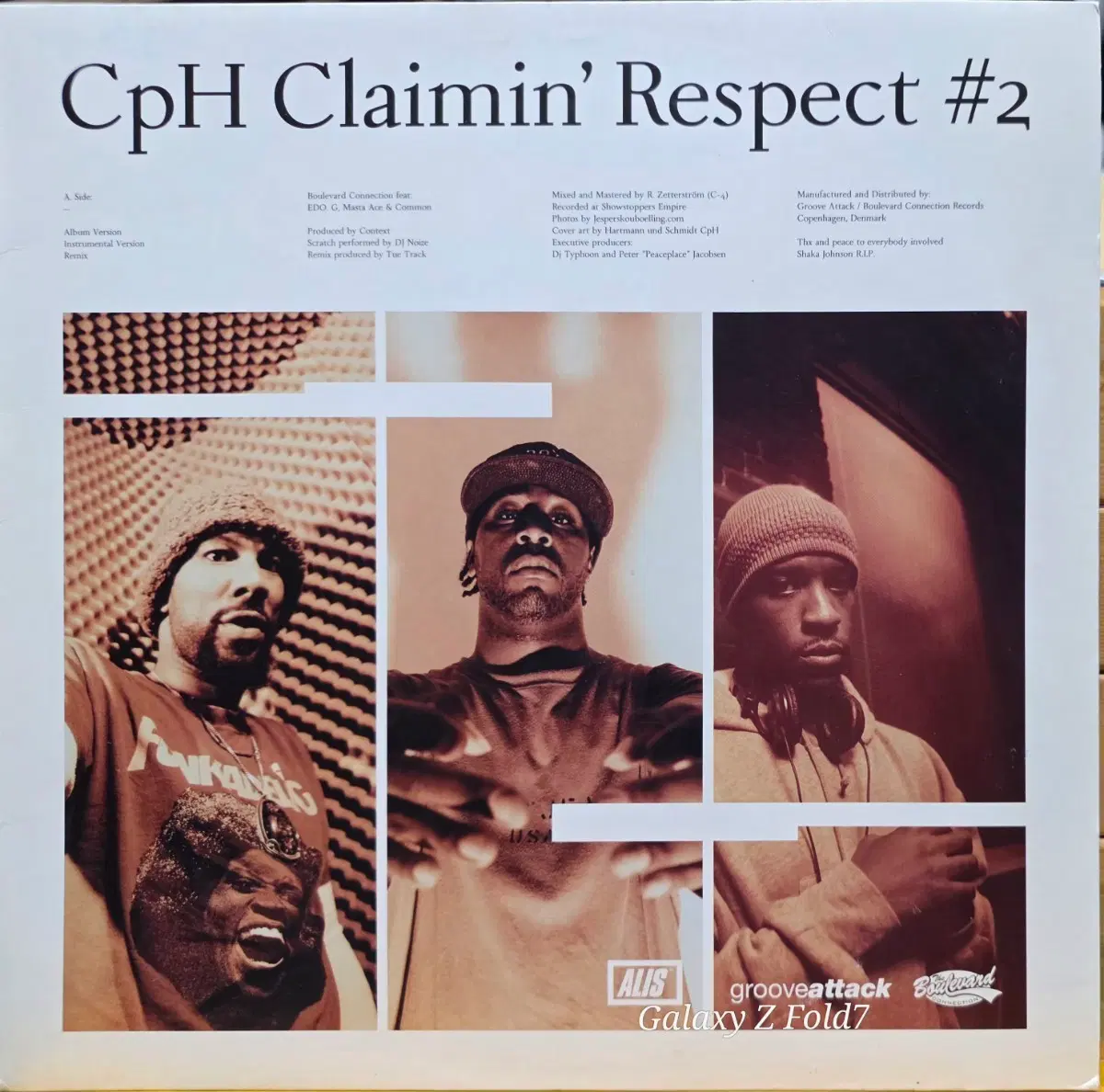 BA-749. CpH 클레임인 레스펙트 2집 LP