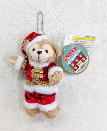 도쿄디즈니씨 인형 배지 Duffy's Christmas 2009 더피(산타) 2009