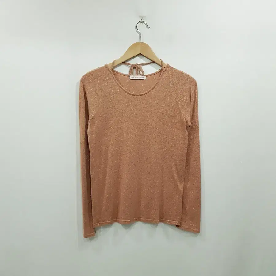 T21 빈티지 반짝이 스판 갸루 키치룩 긴팔 티셔츠 여F