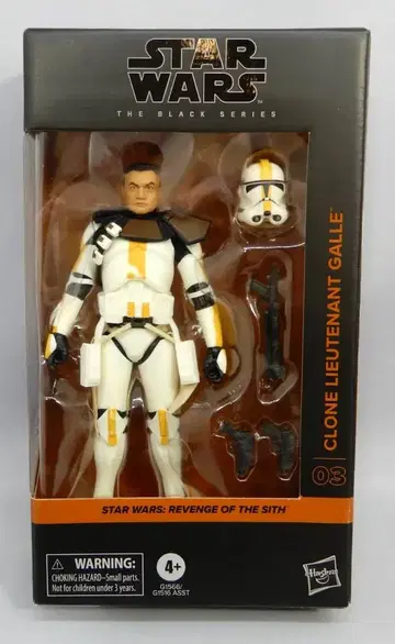 HASBRO THE BLACK SERIES CLONE LIEUTENANT GALLE