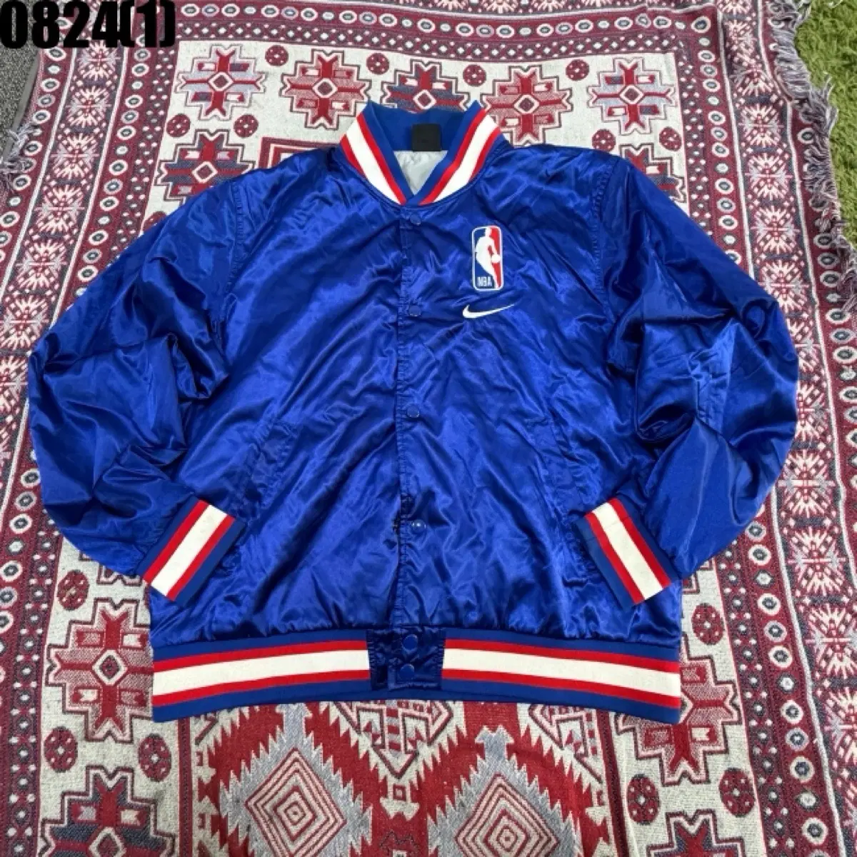 나이키 NBA 블루 스타디움 자켓