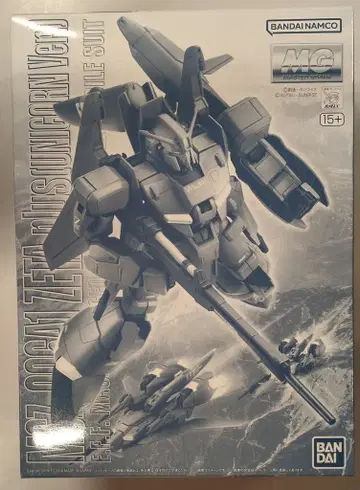 BANDAI SPIRITS MG 1/100 반다이남코판 기동전사 건담 UC 제타 플러스(유니콘 Ver)/15+ 표기