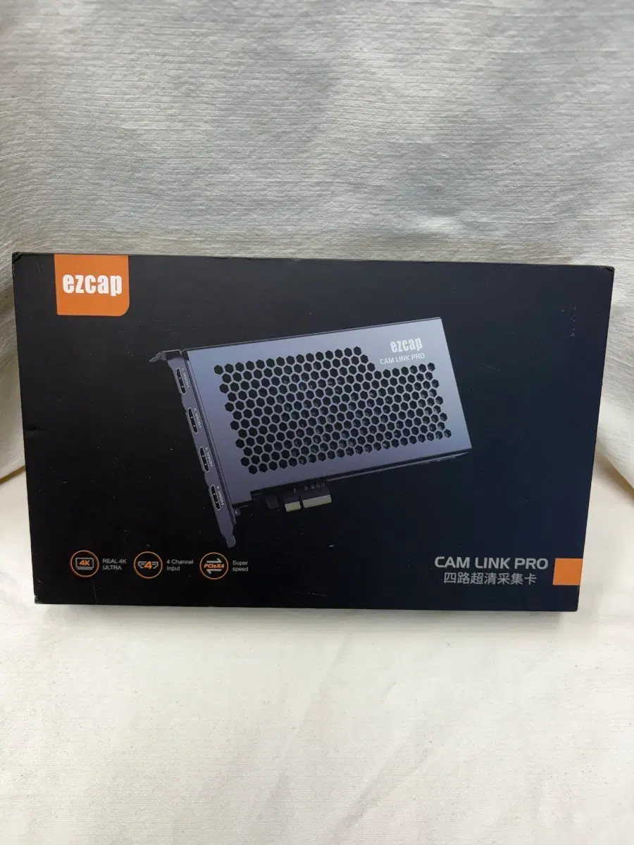 ezcap CAM LINK PRO 4채널 4K 캡처 카드