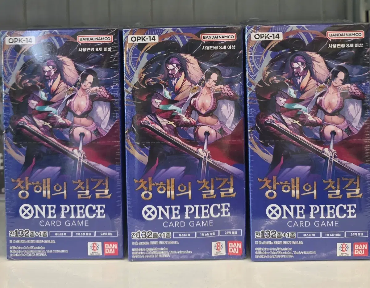 원피스카드 창해의 칠걸 14탄 OPK-14 슈링크있음