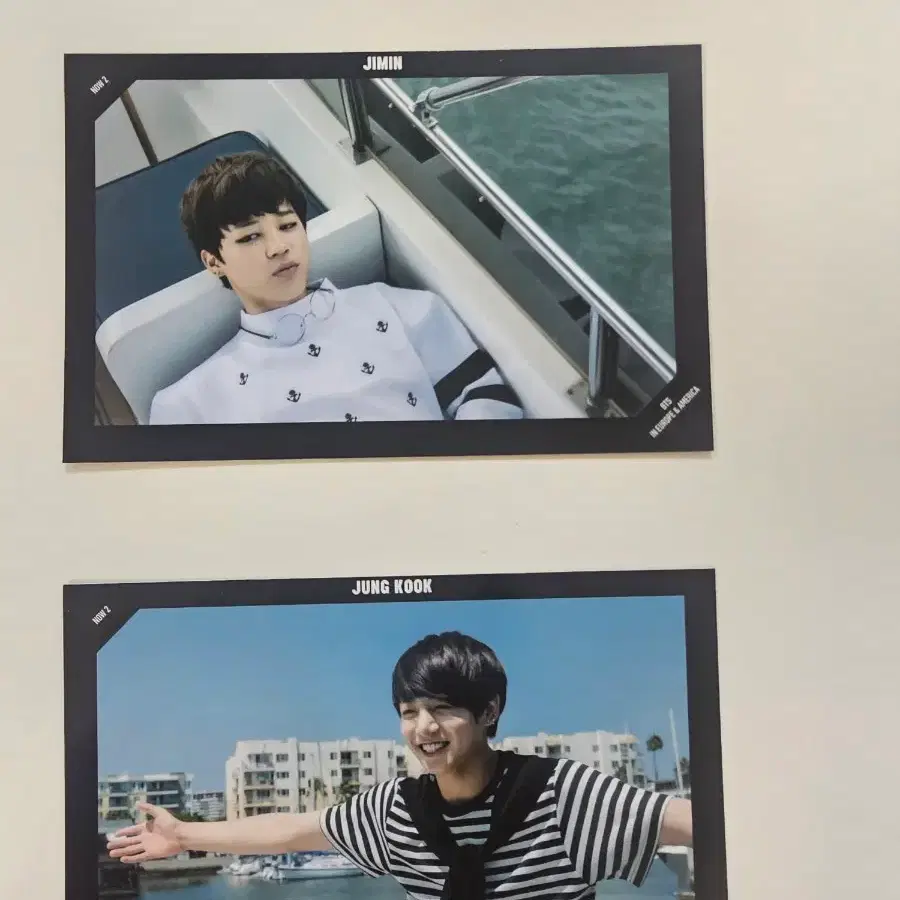 방탄소년단 BTS 지민정국나우2 초판포카