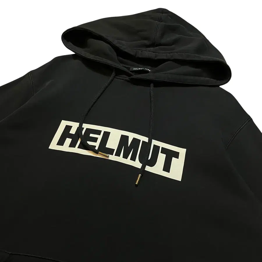 핼무트 랭 18s/s 박스로고 후드티