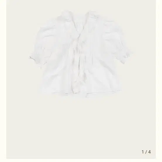 리본빛 로지러플블라우스 Rosie Ruffle Blouse