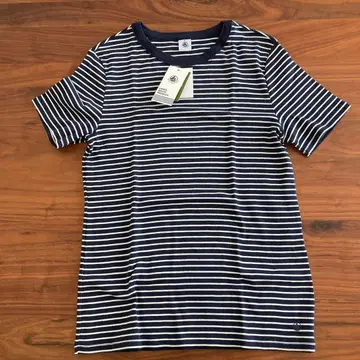 PETIT BATEAU 보더 반팔 T셔츠