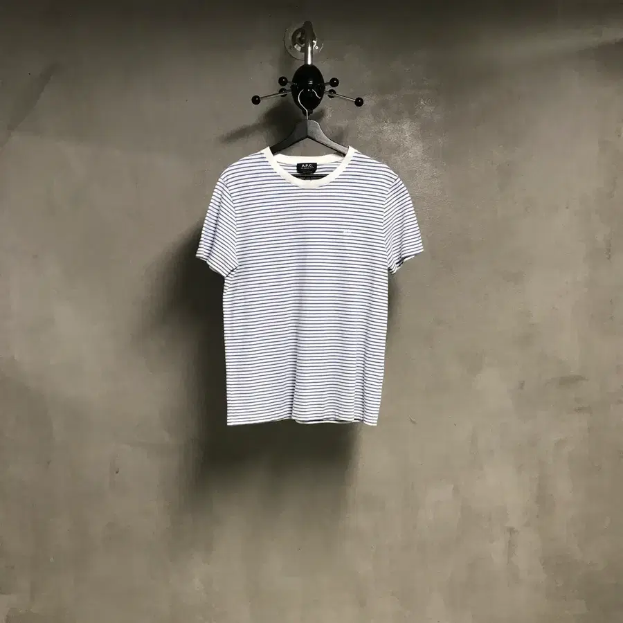 APC 아페쎄 스트라이프 반팔 티셔츠 M