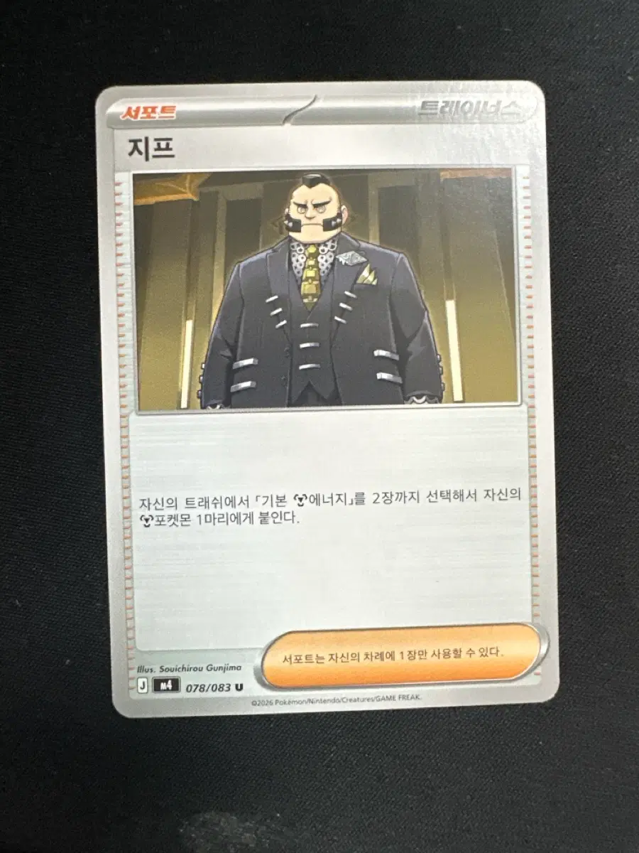 포켓몬 카드 서포트 지프 카드 덱소스