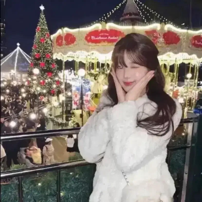 (실사o) 더바넷 플로어 루프 미니 퍼 체인백 새상품