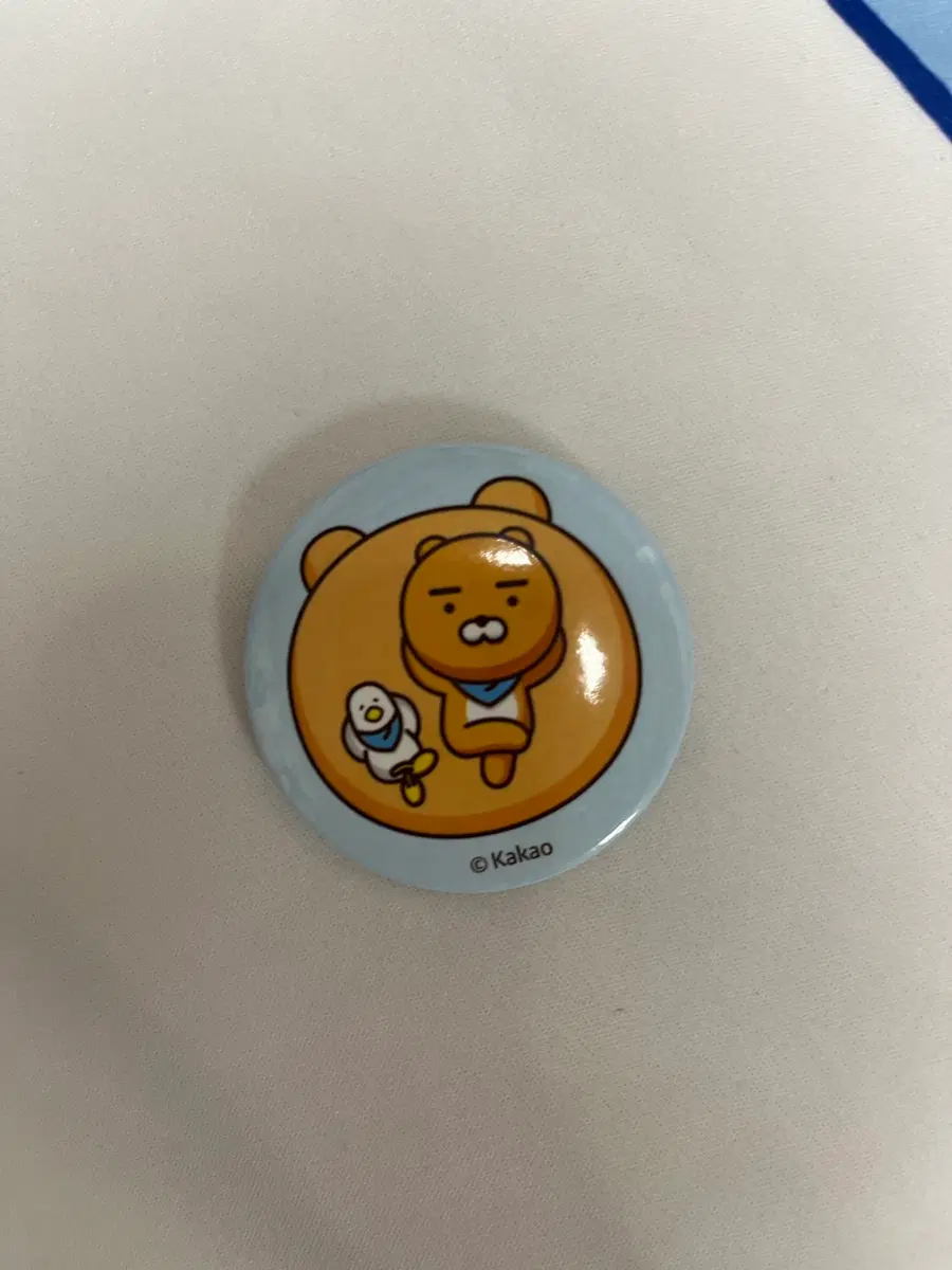 카카오프렌즈 라이언 부산갈매기 부기 뱃지