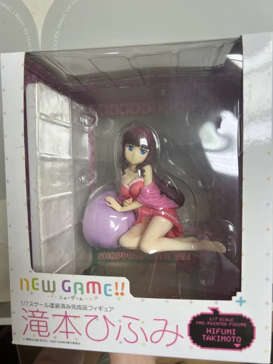 NEW GAME 타키모토 히후미 1/7 토이즈웍스 피규어 사용감없음