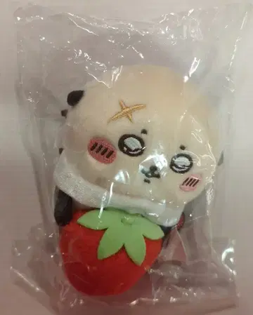 그레이 후드티 서비스 데스크탑에서 지켜보는 봉제 인형 치이카와 (먼작귀) 딸기 든 랏코
