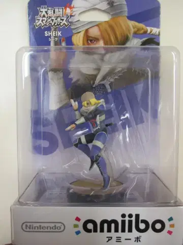 닌텐도 amiibo 슈퍼 스매시브라더스 시크
