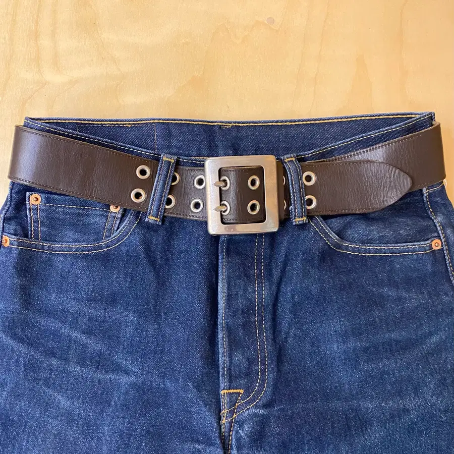 VTG garrison belt 빈티지 빅버클 개리슨 벨트