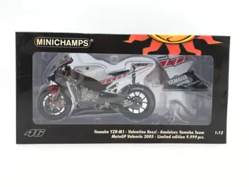 Paul's Model Art 1/12MINICAMPS Yamaha YZR-M1 Gauloises Yamaha Team MotoGP Valencia 2005
