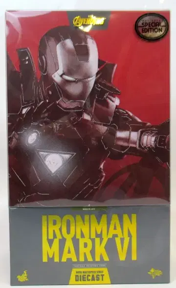 HOTTOYS MOVIE MASTERPIECE DIECAST IRON MAN MARK 6 / DIECAST (SPECIAL EDITION) MMS378