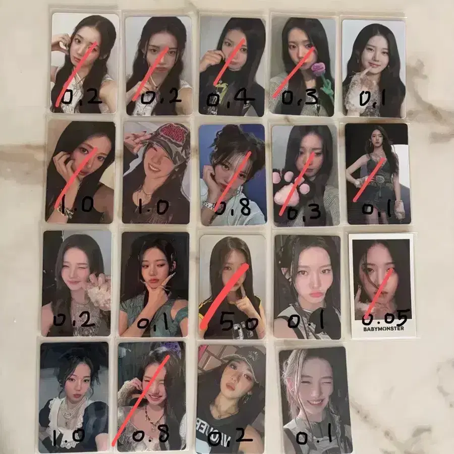 베이비몬스터 로라 포토카드 베몬