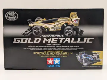 타미야 미니 사륜구동 REV 특별 사양 모델 AR 섀시 에어로 아반떼 골드 메탈릭 95267