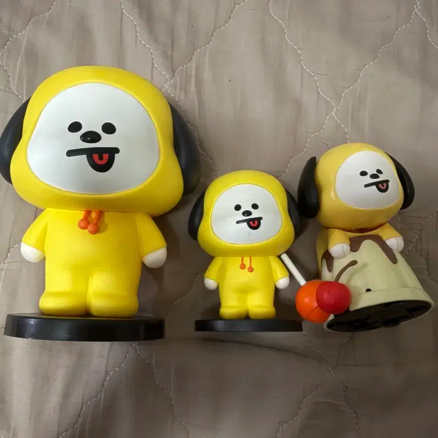 BT21 치미 피규어 3개 일괄로 양도해요