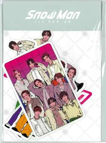 SnowMan 1st POP-UP STICKER PACK