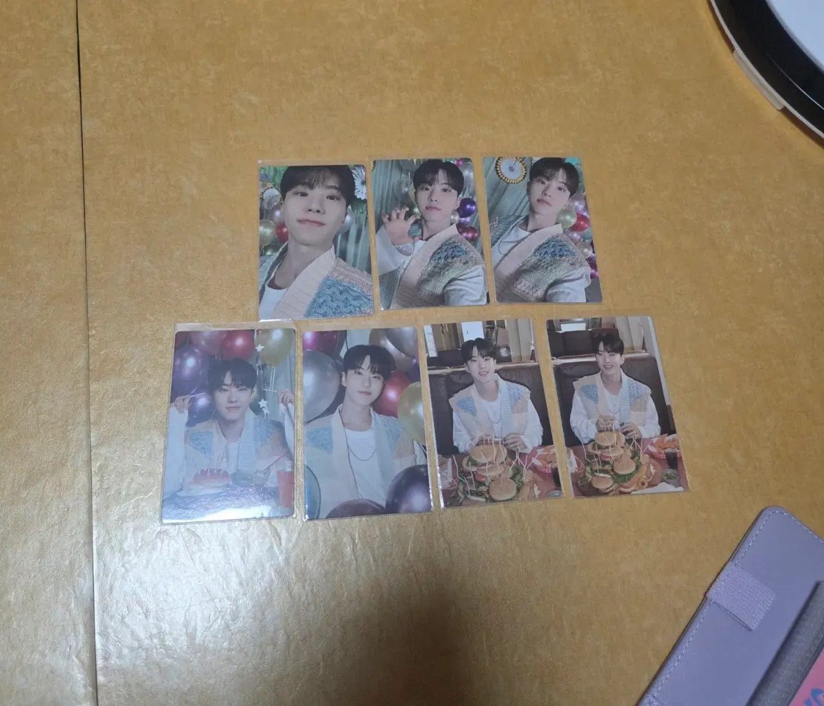 세븐틴 호시 생일박스 생박 ver3 포카 일괄 양도