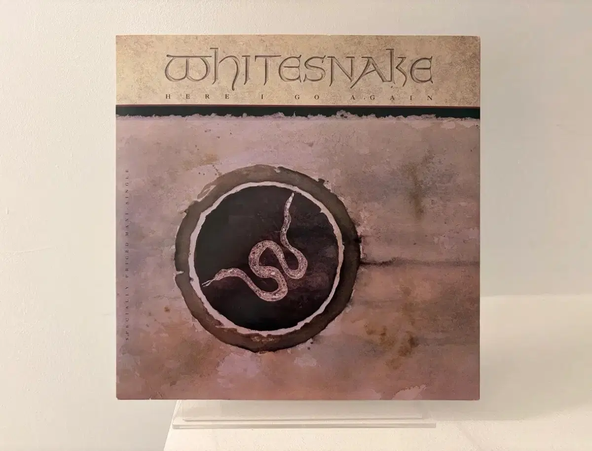 US 화이트스네이크 Here I Go Again 12인치싱글 45rpm Whitesnake