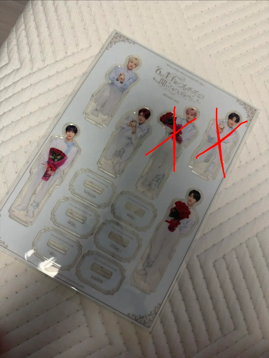 엔시티 위시 일본 팬미 아크릴스텐드