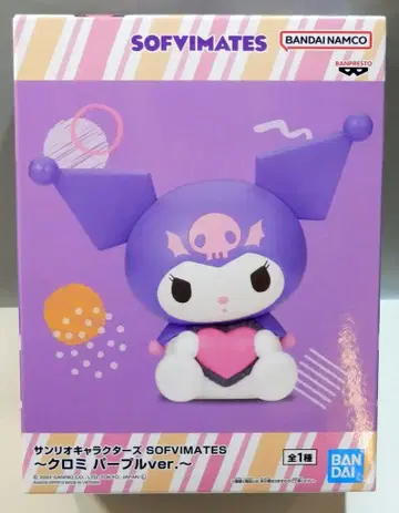 BANDAI SPIRITS SOFVIMATES 산리오 캐릭터즈 쿠로미 퍼플ver.