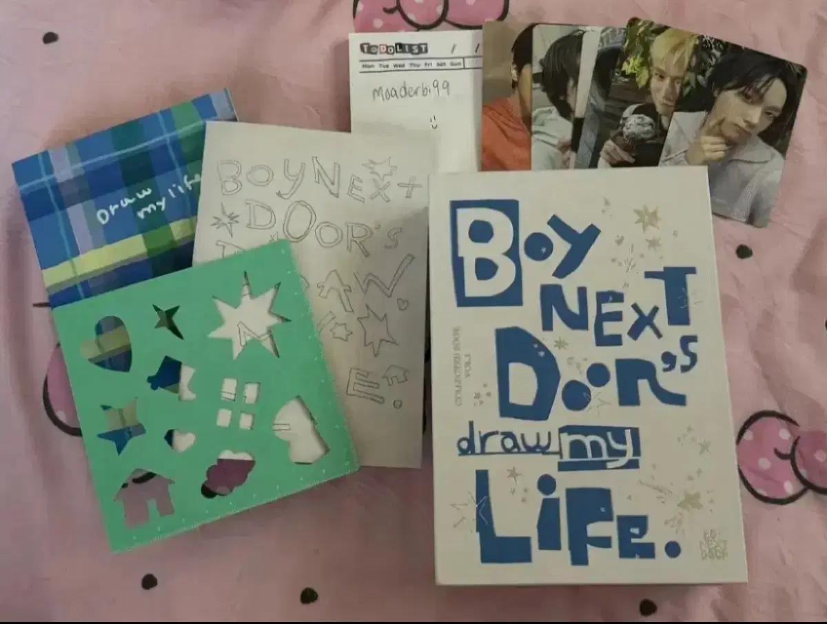 보이넥스트도어 보넥도 콜렉트북 draw my life