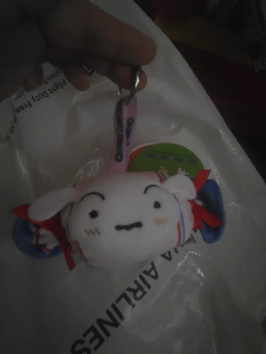 새상품:)짱구는 못말려 흰둥이 캔디 사탕 인형 키링